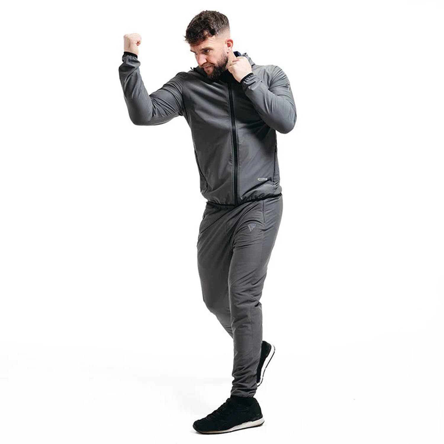 RDX Sweat Suit, H2, grey, XXXL