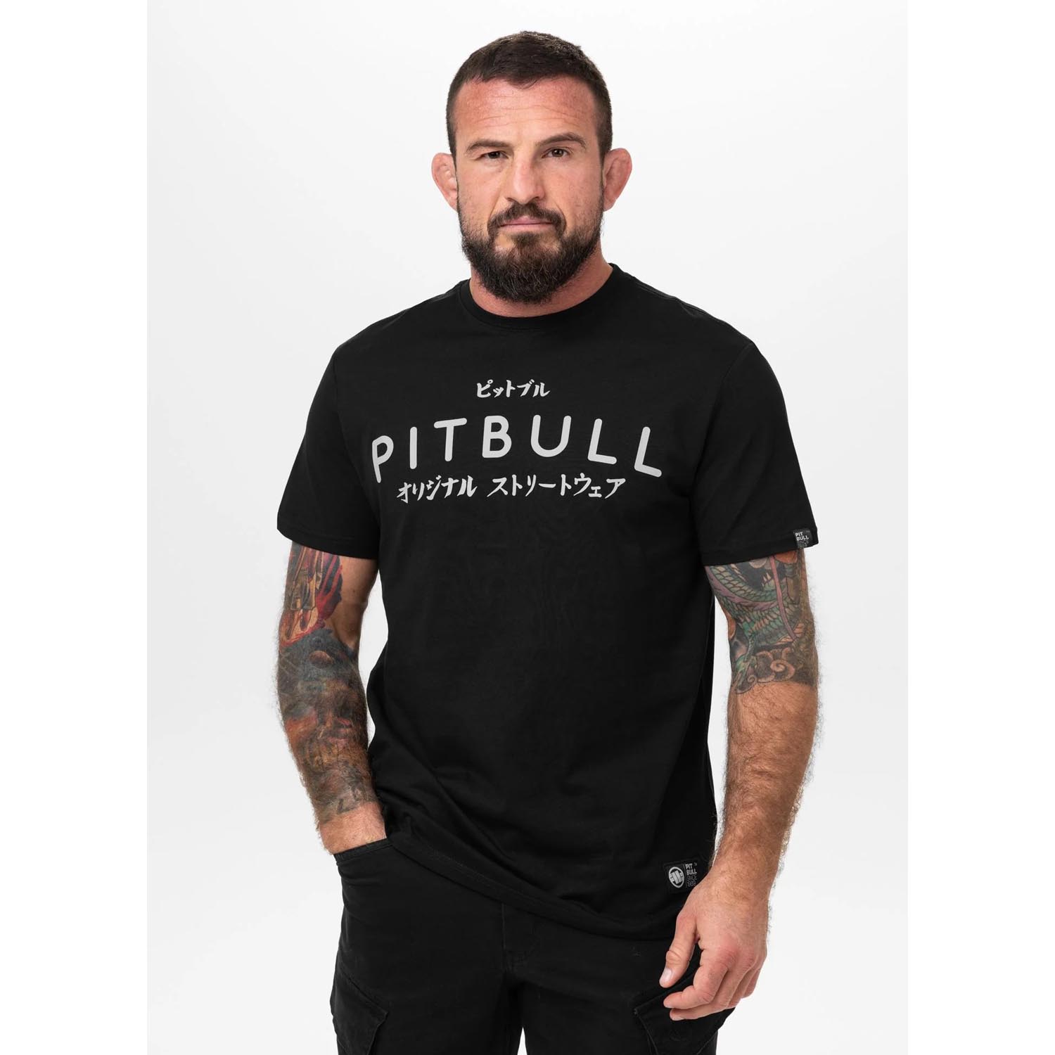 Pit Bull West Coast, T-Shirt, Mt. Fuji, black, XXXL