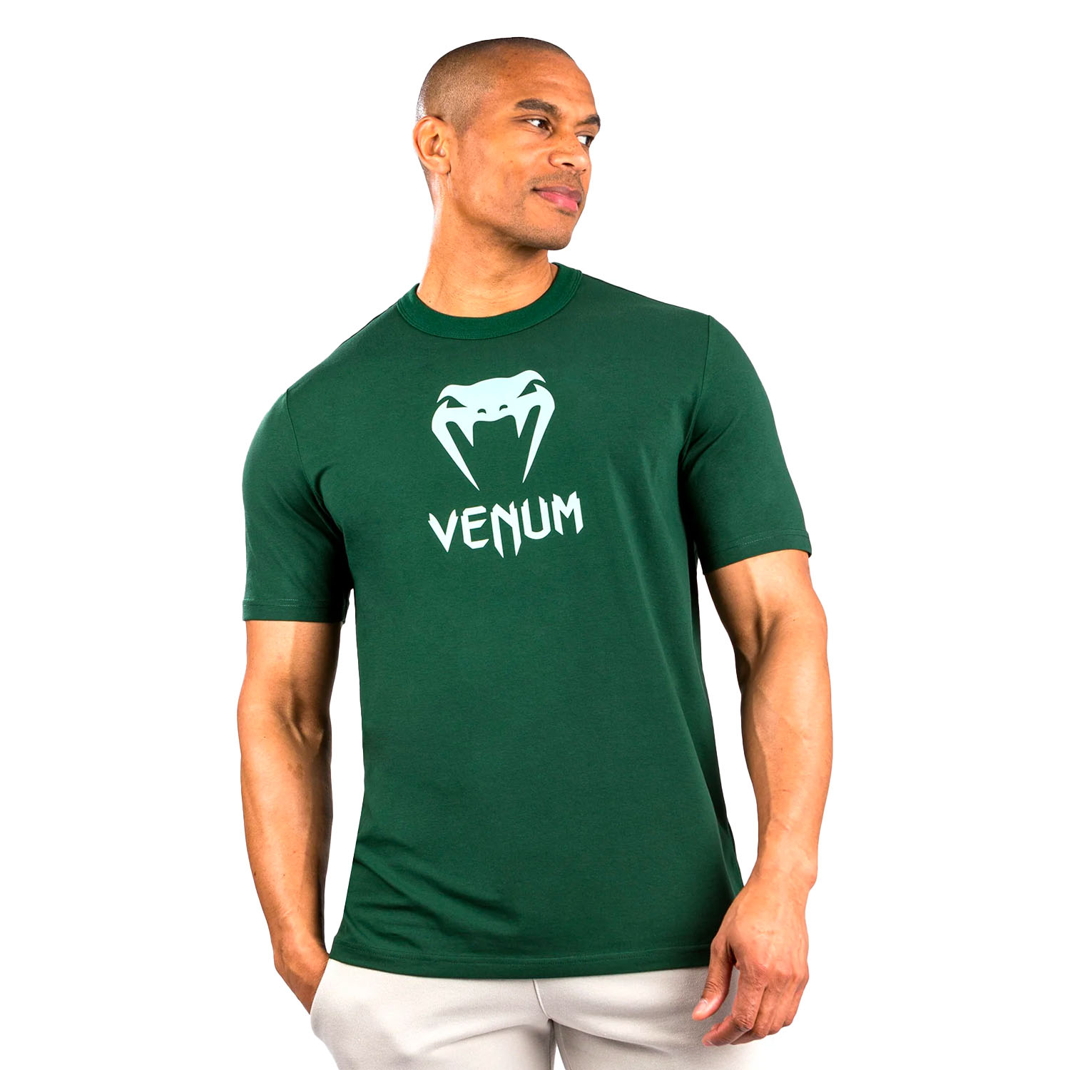 VENUM T-Shirt, Classic, green-turquoise, S