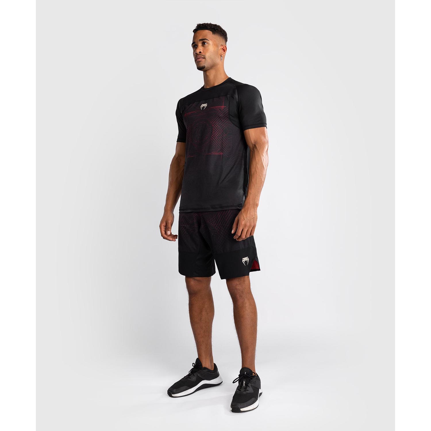 VENUM Dry Tech T-Shirt, G-Fit Air, schwarz-rot, XXL