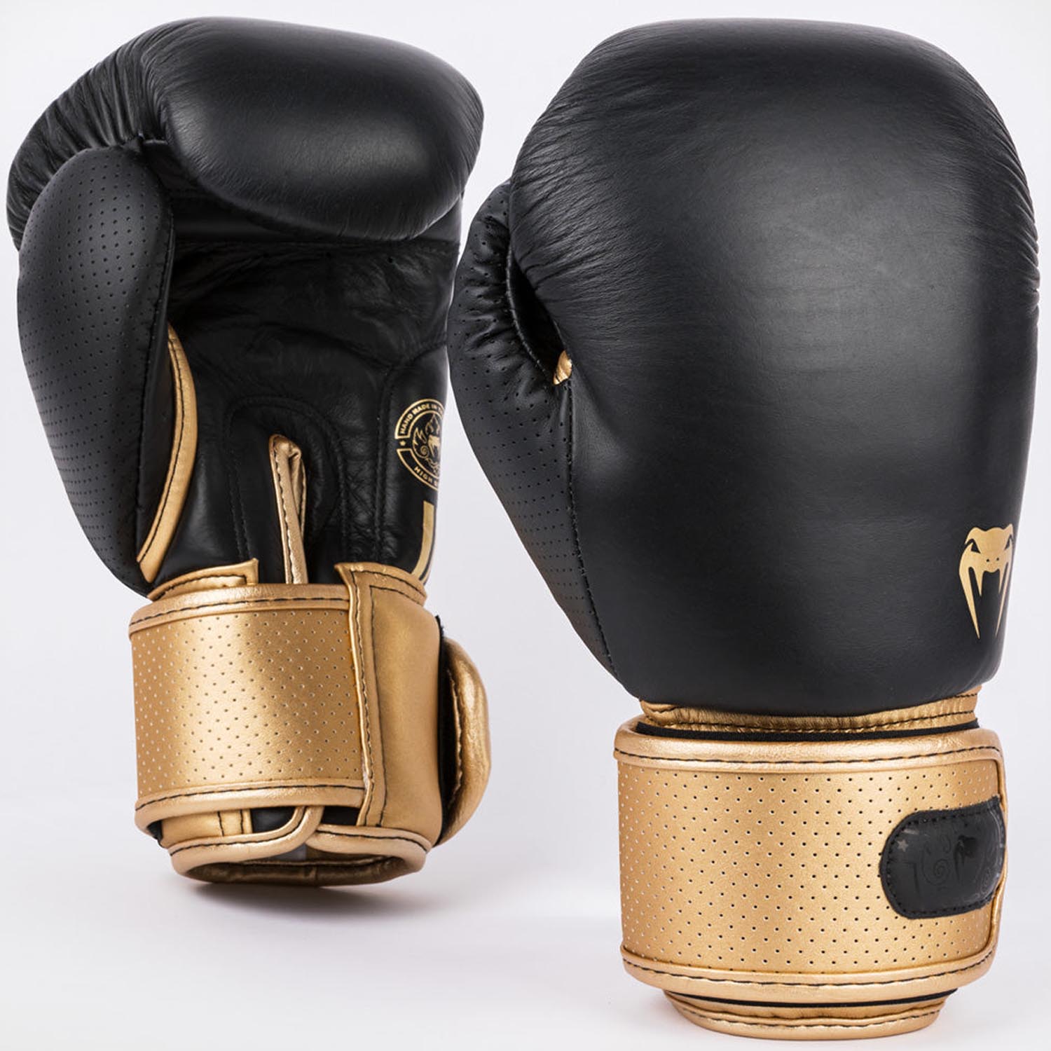 VENUM Boxing Gloves, Power 2.0, black-gold, 16 Oz