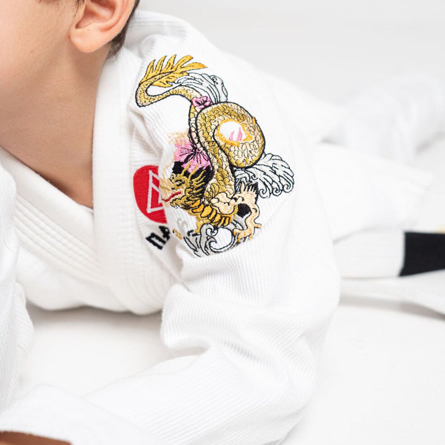 Nakama BJJ GI, Kids, Ryuu, weiß, M0