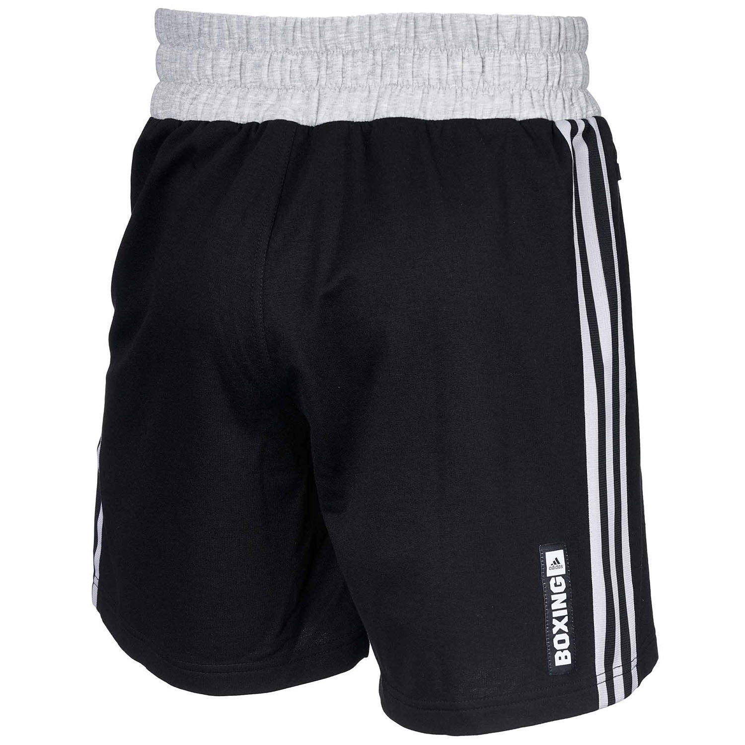 adidas Fitness Shorts, Boxwear Traditional, black-white, XXL