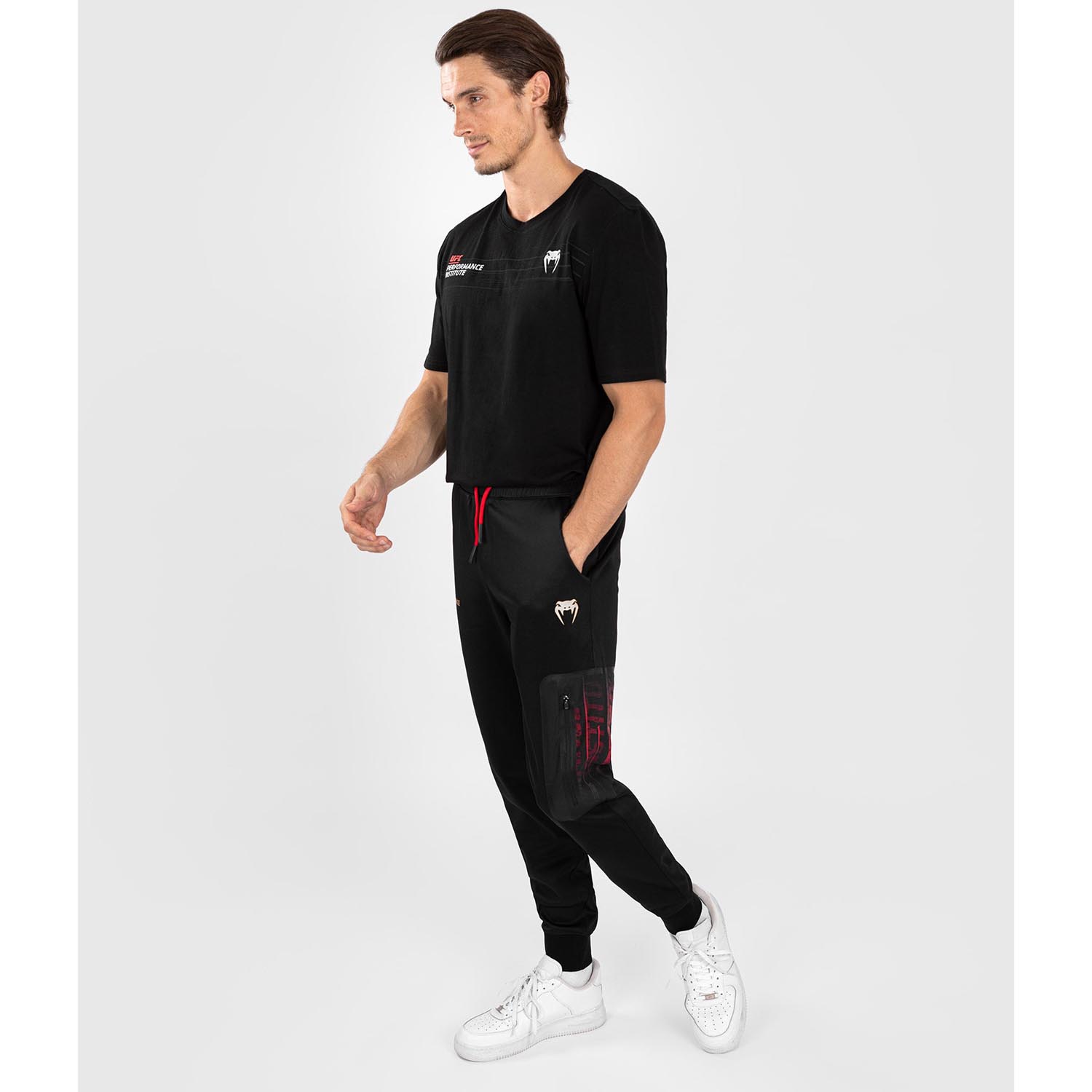 VENUM Joggers, UFC Performance Institute 2.0, black-red, S