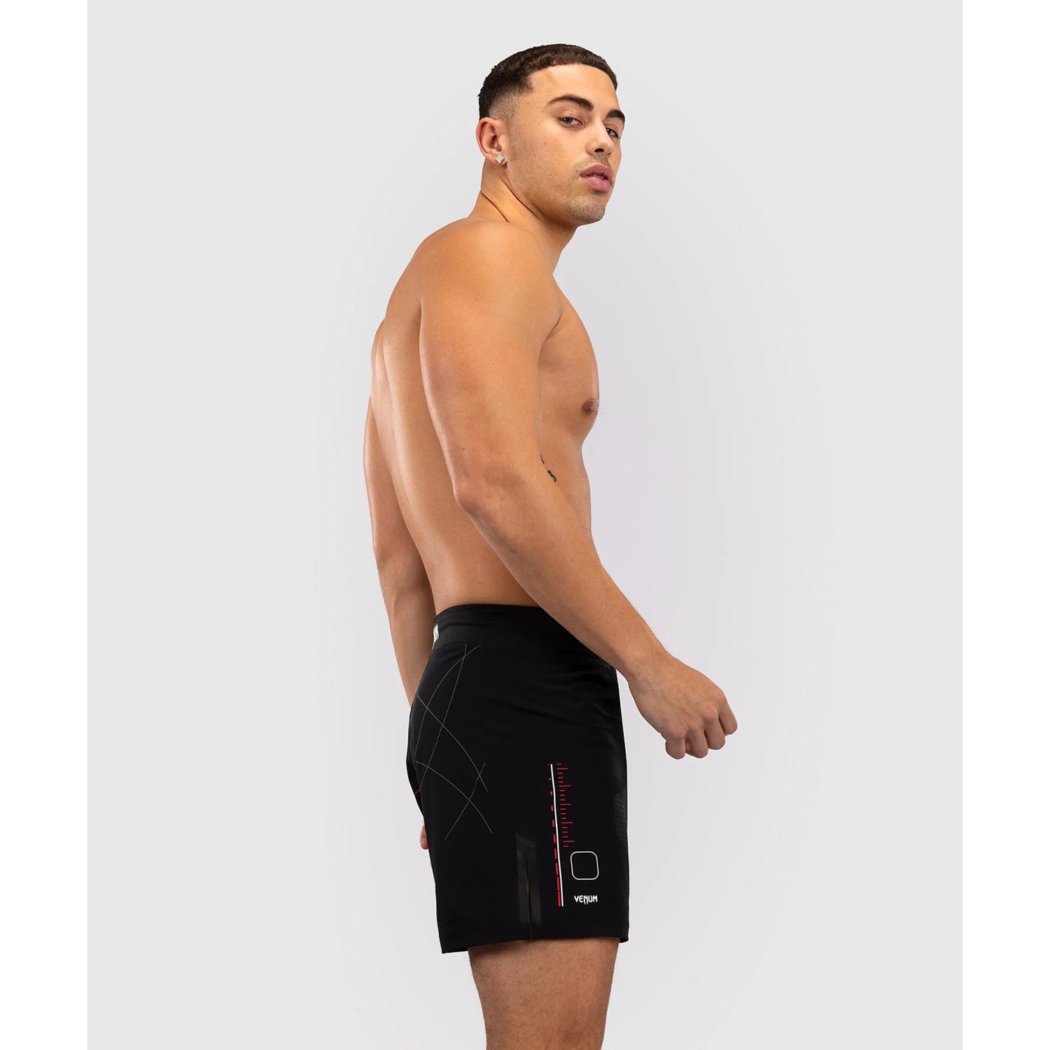 VENUM MMA Fight Shorts, Tactical XT, black-red, XXL
