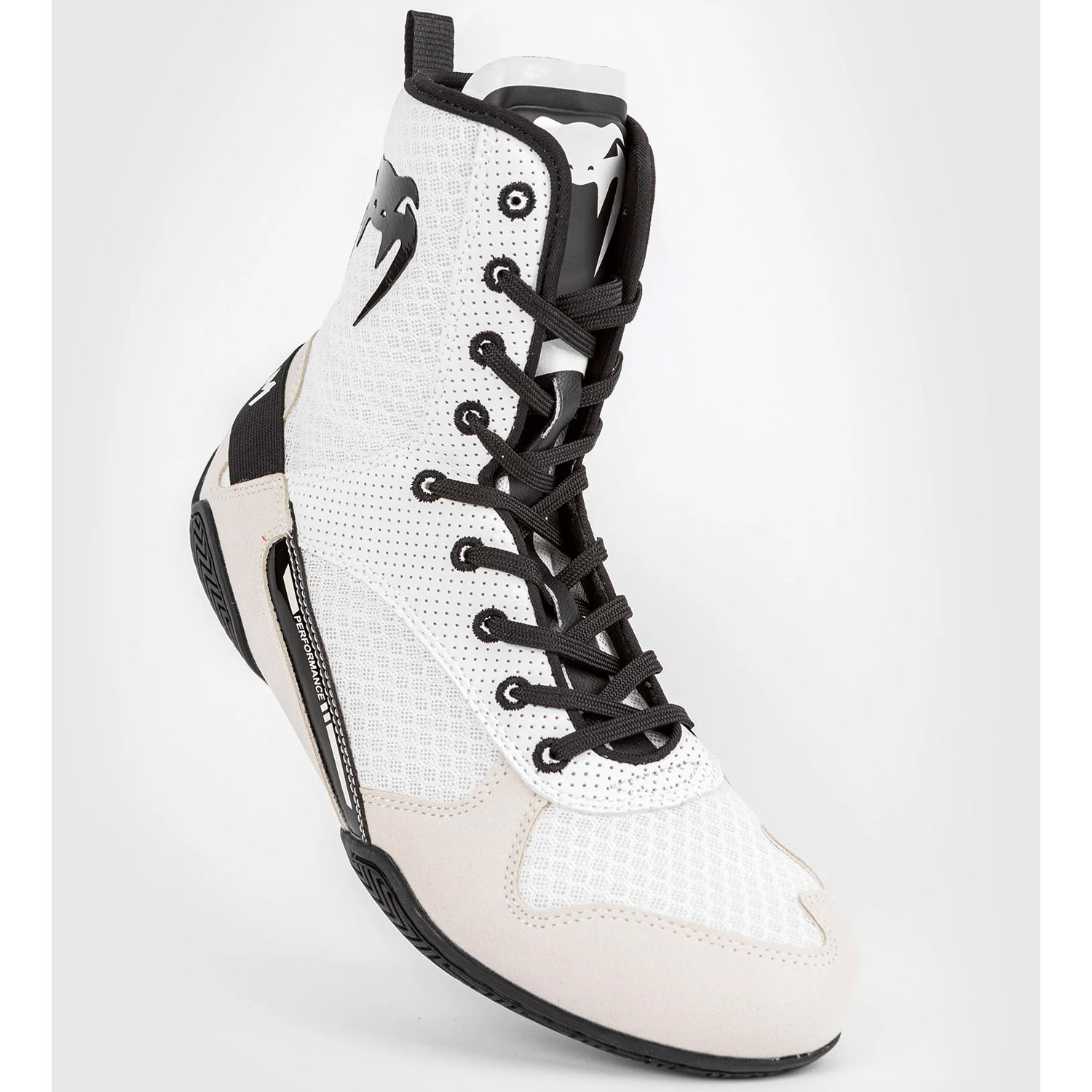 VENUM Boxschuhe, Elite, weiß-schwarz, 40