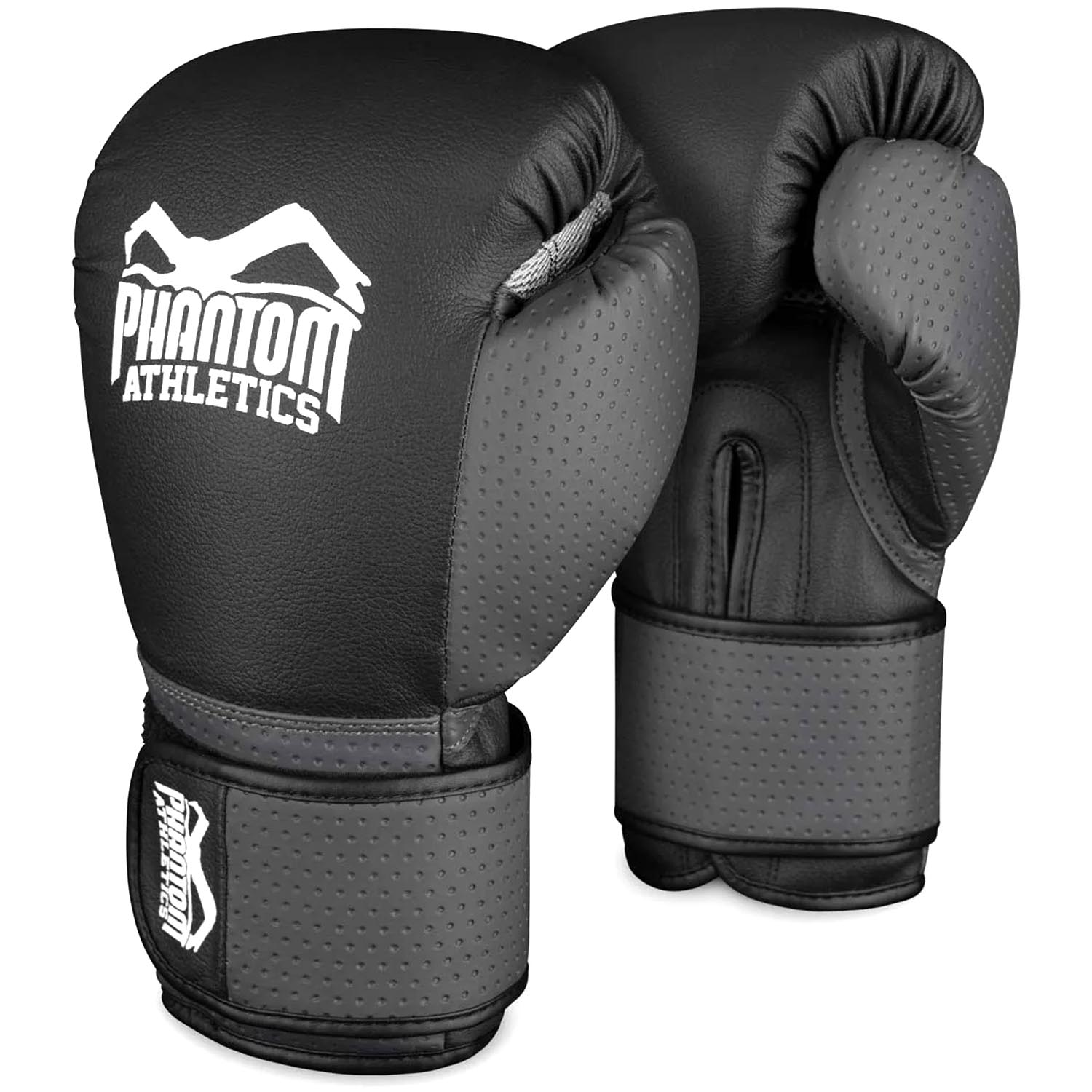 Phantom Athletics Boxing Gloves, Reaper, black, 10 Oz