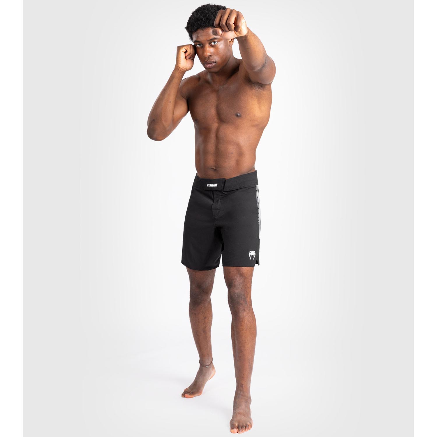 VENUM MMA Fight Shorts, Tempest, black-grey, XL