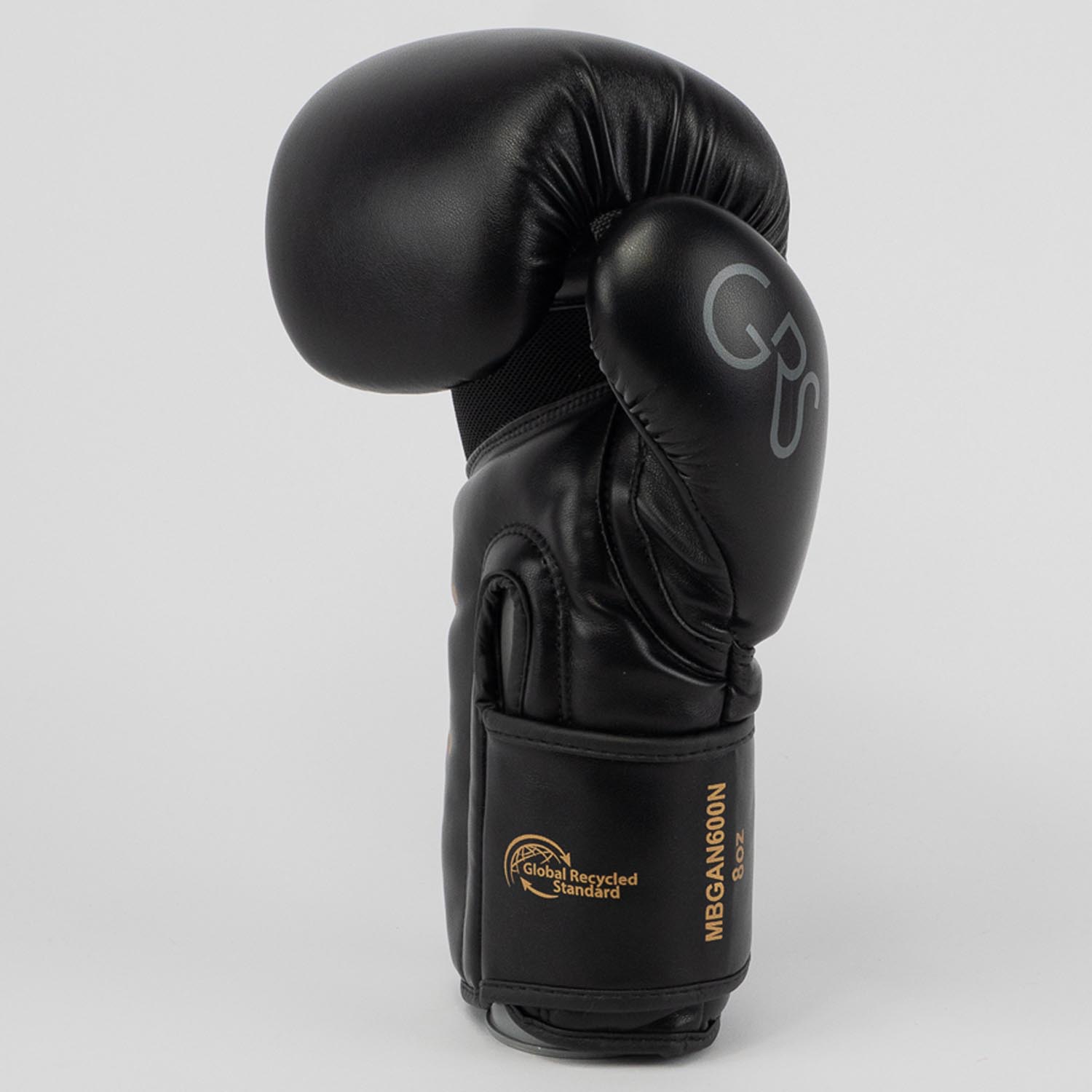 Metal Boxe Boxing Gloves, GRS, black-gold, 16 Oz