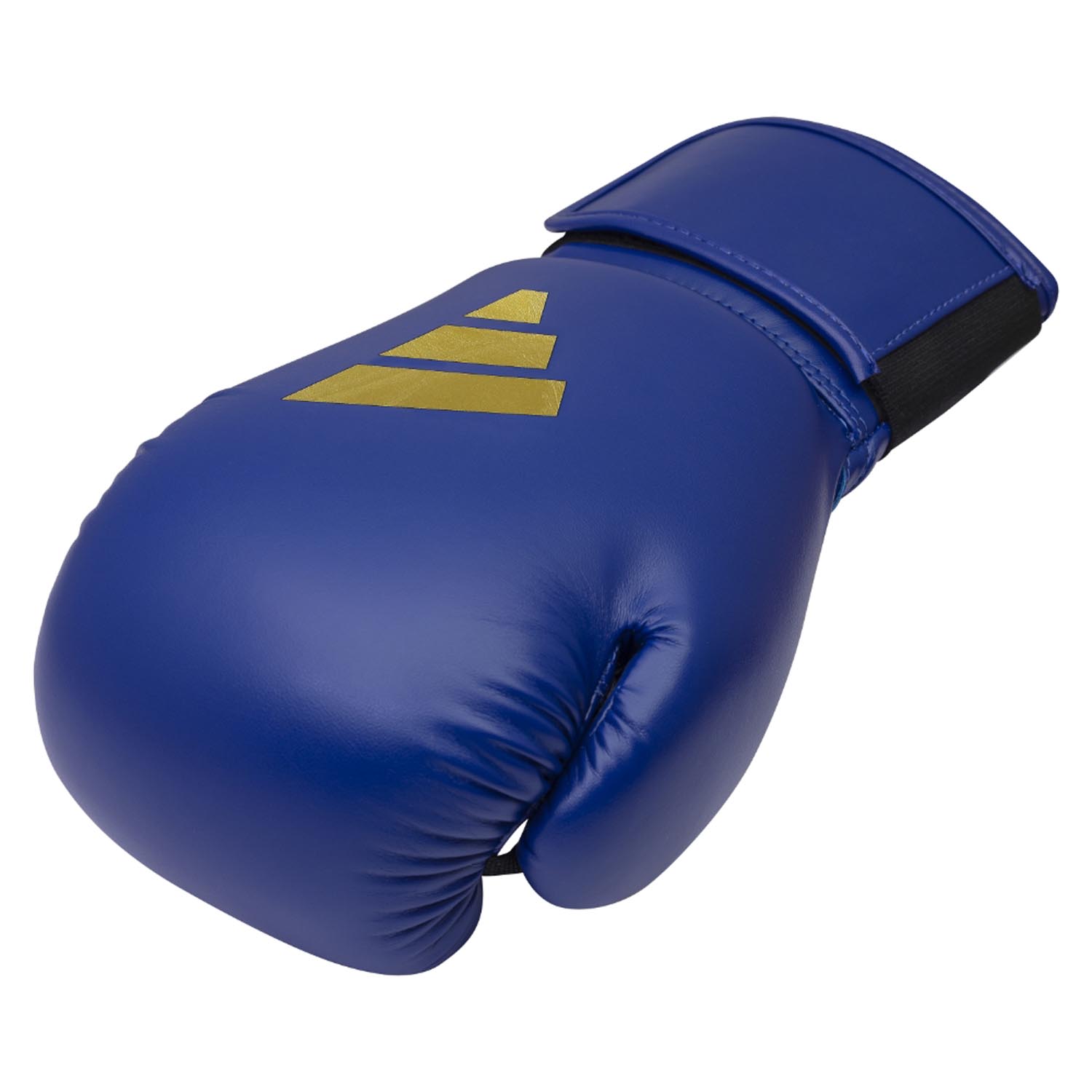 adidas Boxhandschuhe, Speed 50, blau-gold, 10 Oz