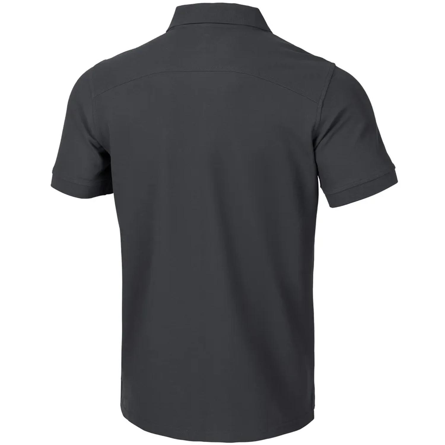 Pit Bull West Coast Polo T-Shirt, Coolmax Rockey, grau, S
