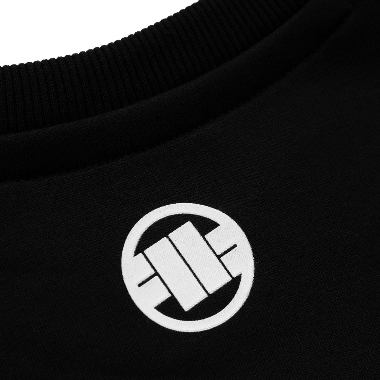 Pit Bull West Coast Sweater, Steel Logo X, black, XL