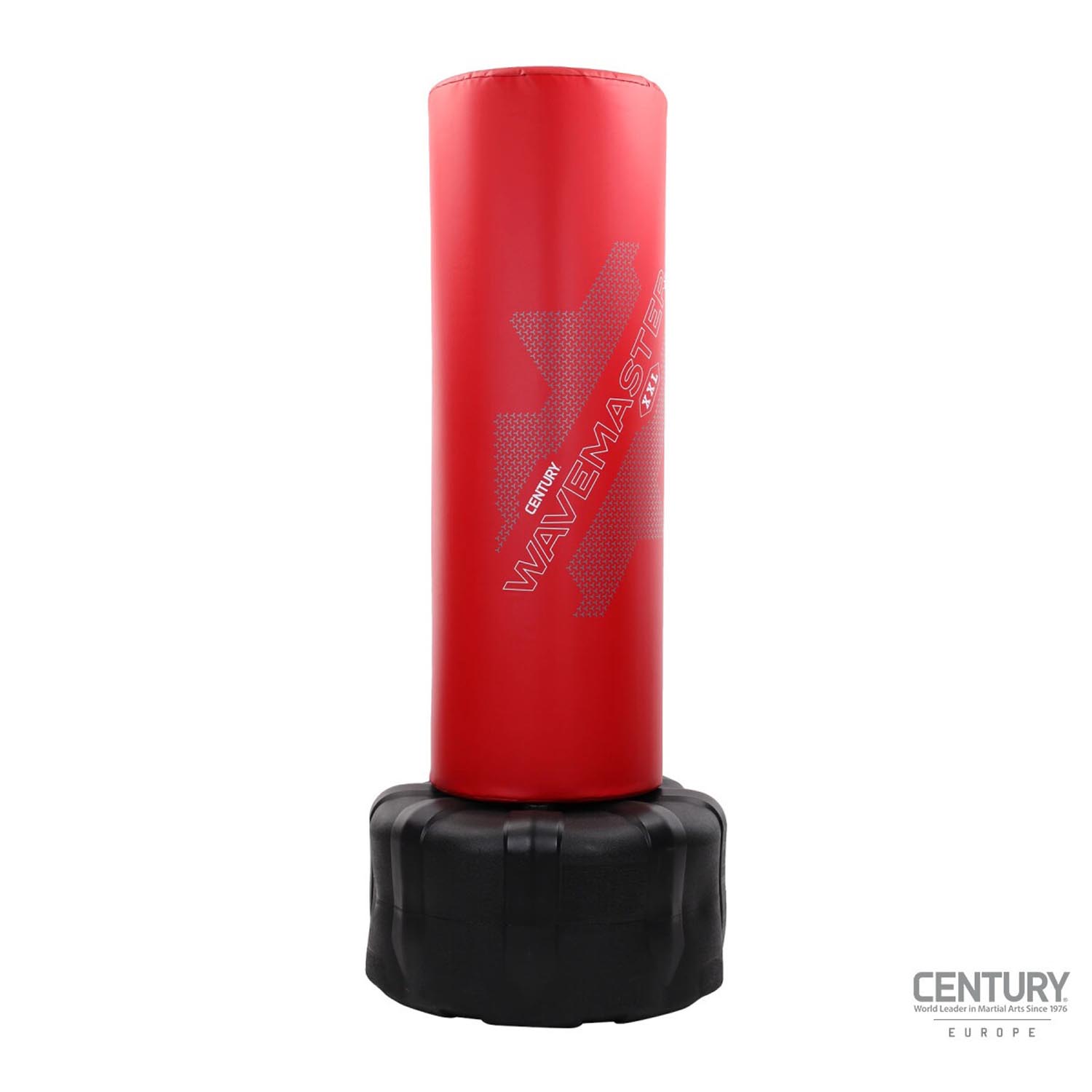 Century Standing Punching Bag, Wavemaster XXL, red-black
