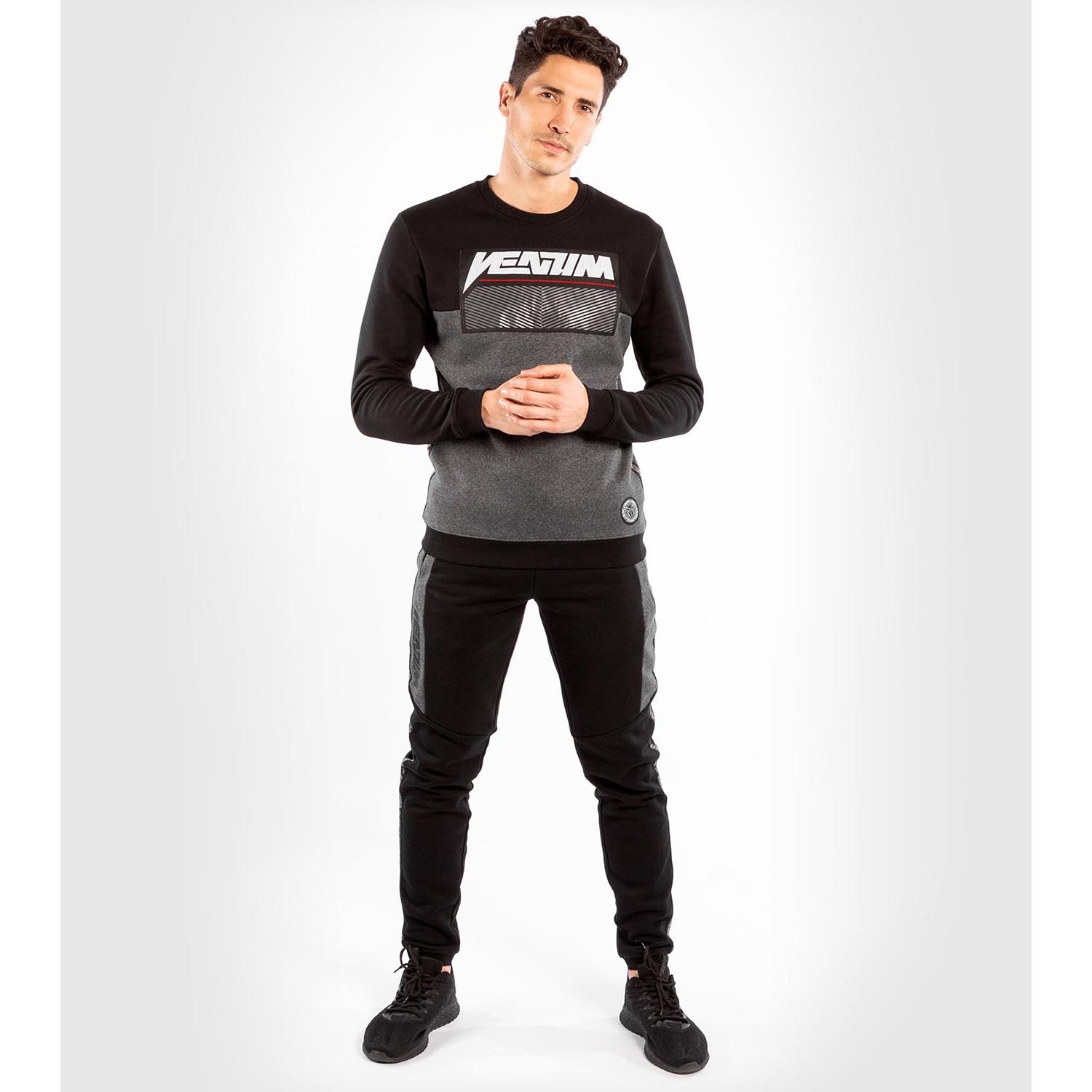 VENUM Pullover, Rafter, schwarz-dunkelgrau, XL