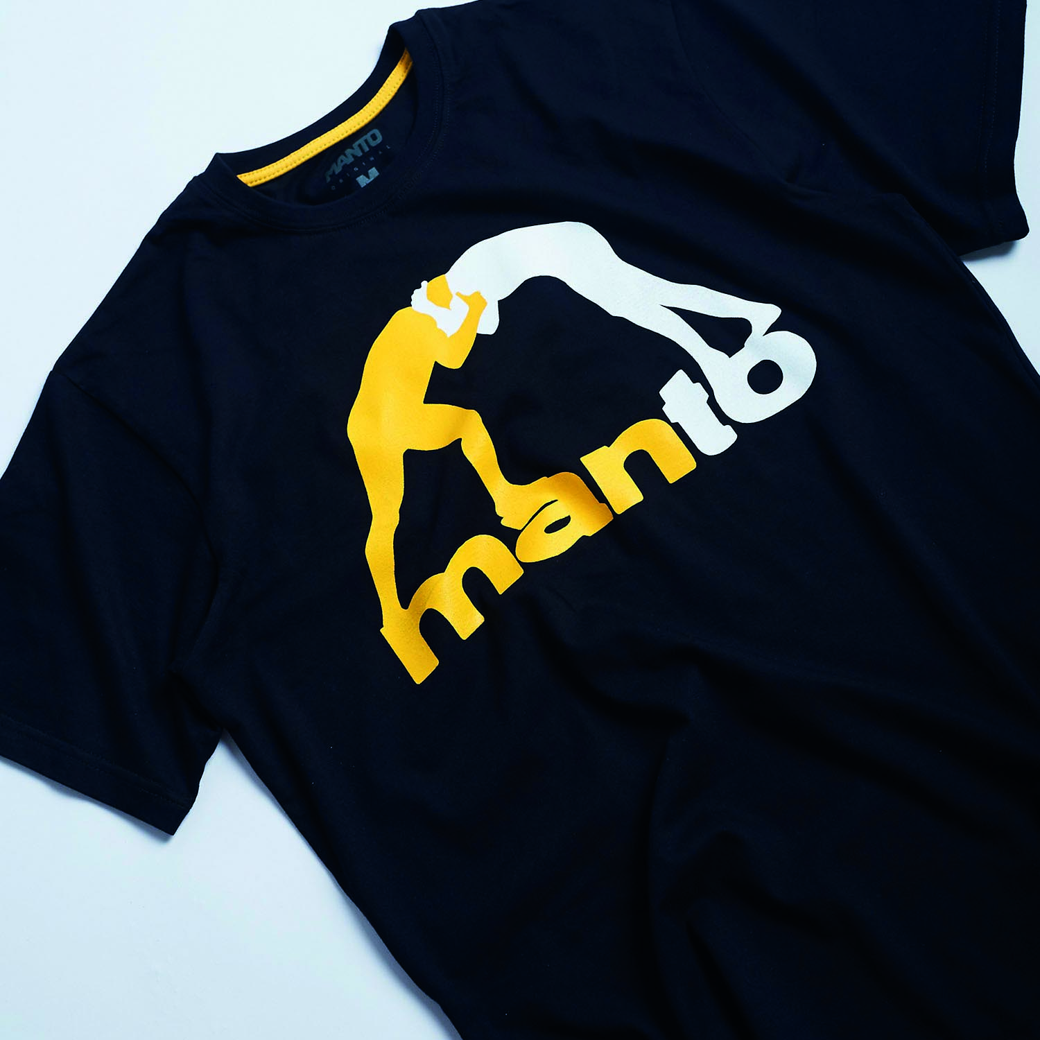 MANTO T-Shirt, Logo, black, XL