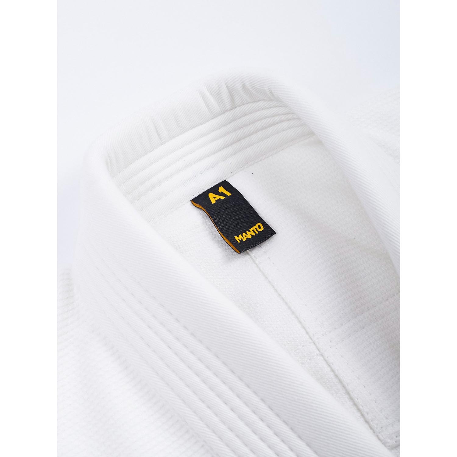 MANTO BJJ GI, Base 2.0, A4, white