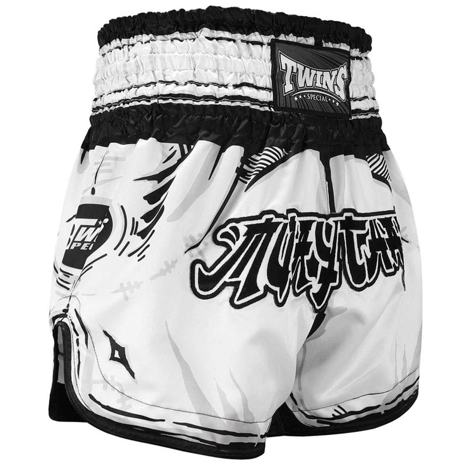 TWINS Special Muay Thai Shorts, Atlas, black
