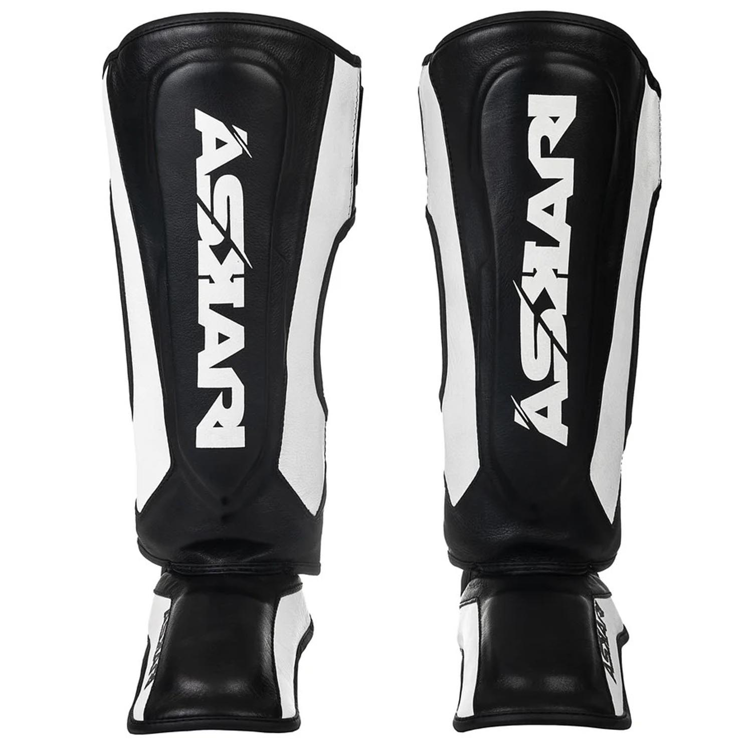 ASKARI Shin Guard, Shadow, black-white, XL