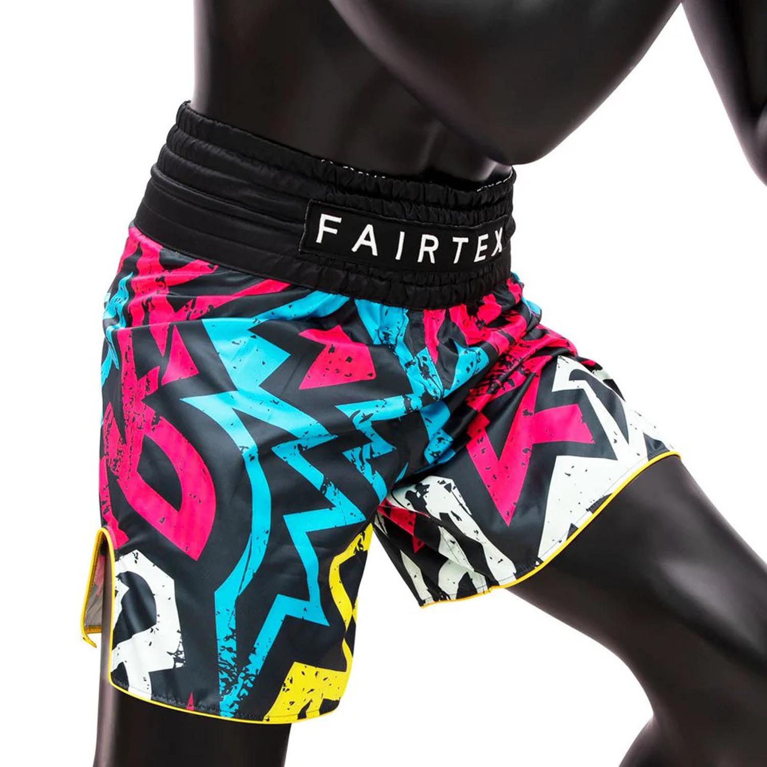 Fairtex Boxing Shorts, BT2005, blue-red, XXL