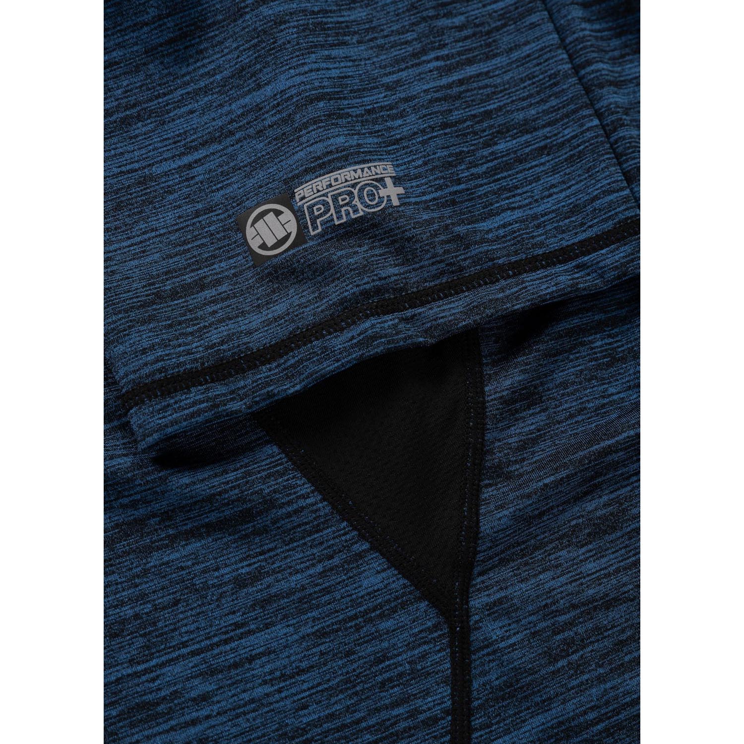 Pit Bull West Coast Rashguard, S/S, Performance Pro Plus, New Logo, dark blue, XXL