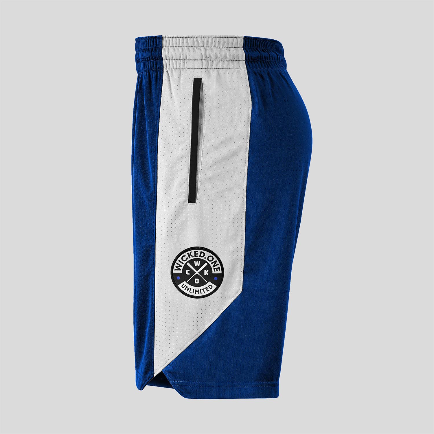 Wicked One Training Shorts, Unlimited, black-navy, S