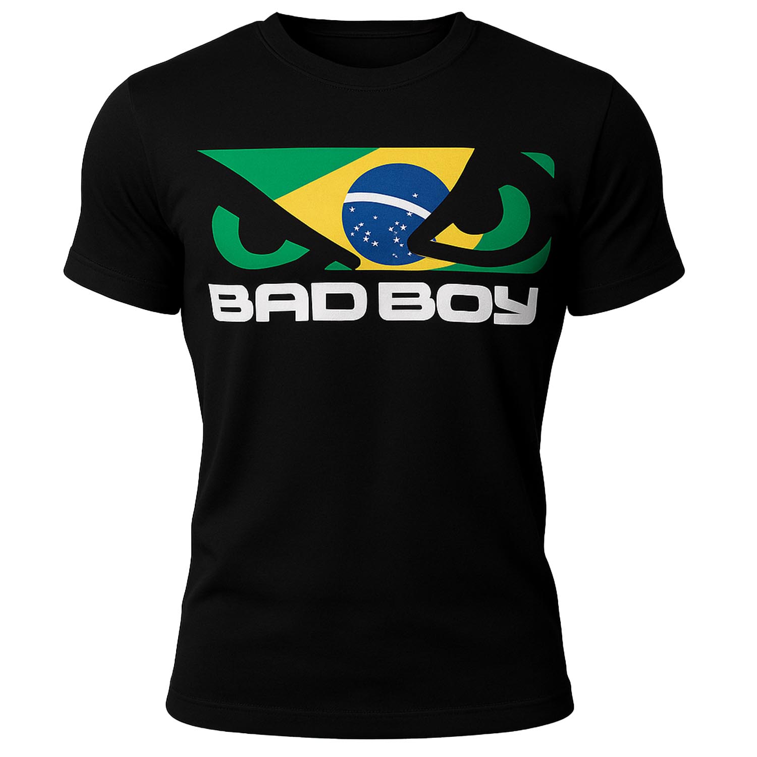 Bad Boy T-Shirt, Brazilian Flag, black, XL