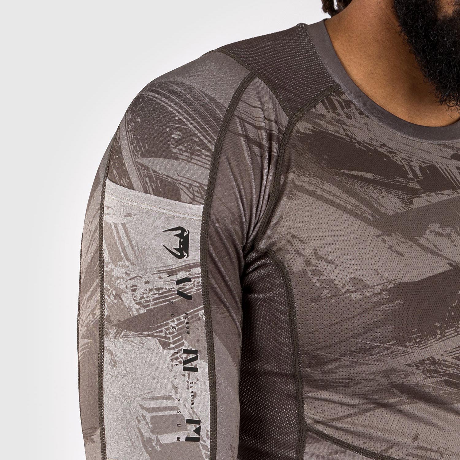 VENUM Rashguard, L/S, Electron 3.0, sand, L
