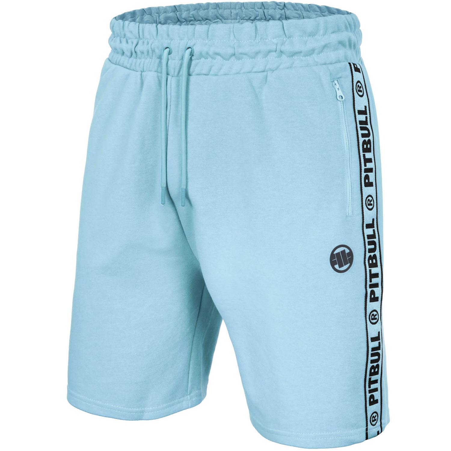 Pit Bull West Coast Shorts, Badger, light blue, XXL