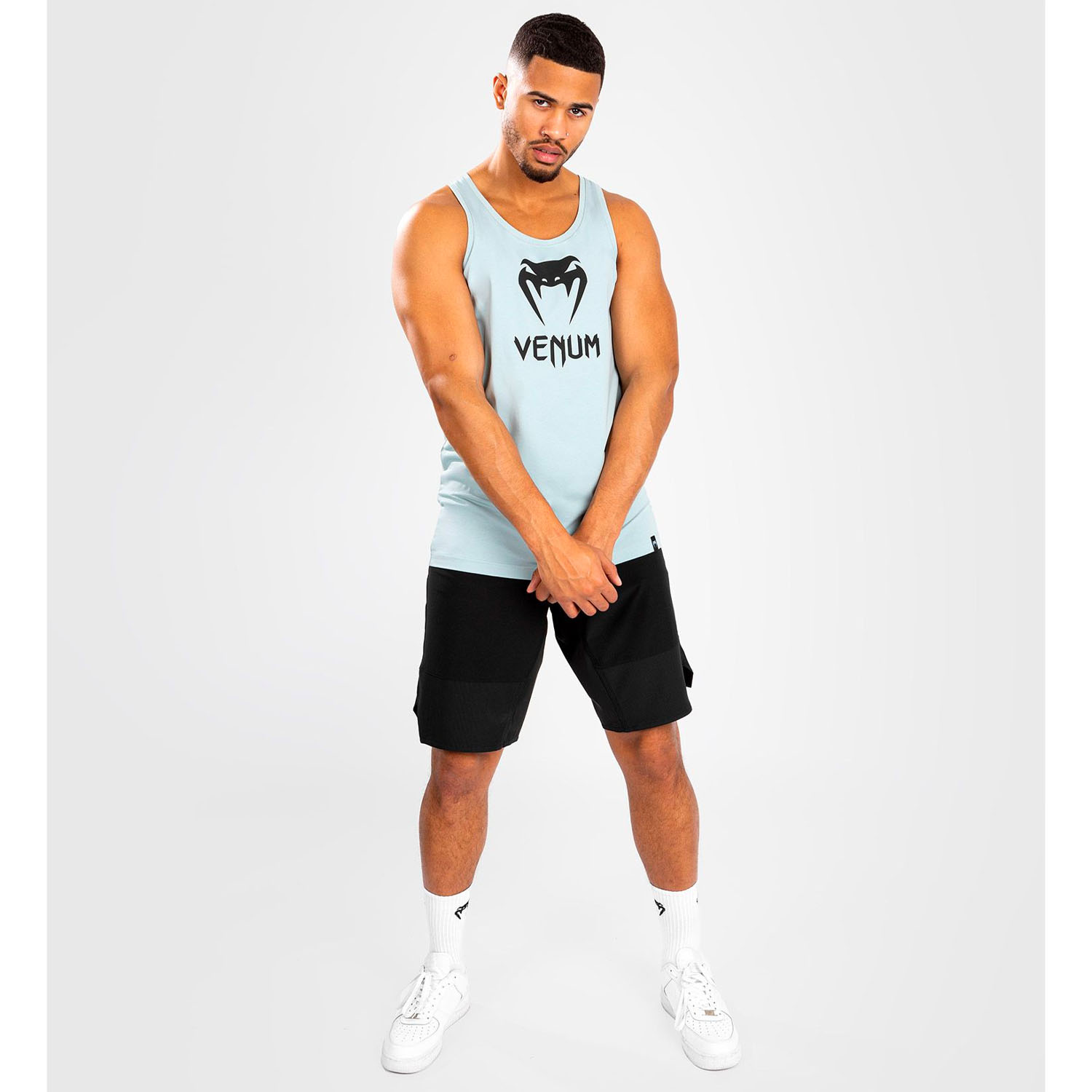 VENUM Tank Top, Classic, hellblau-schwarz, L