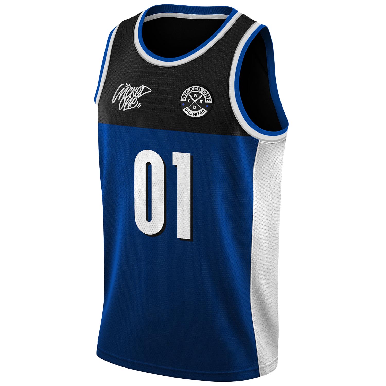 Wicked One Tank Top, Unlimited, black-navy, S