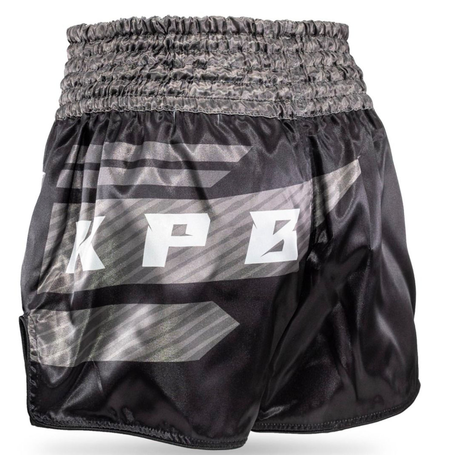 KING PRO Boxing Muay Thai Shorts, AD Legion 2, black-grey, M