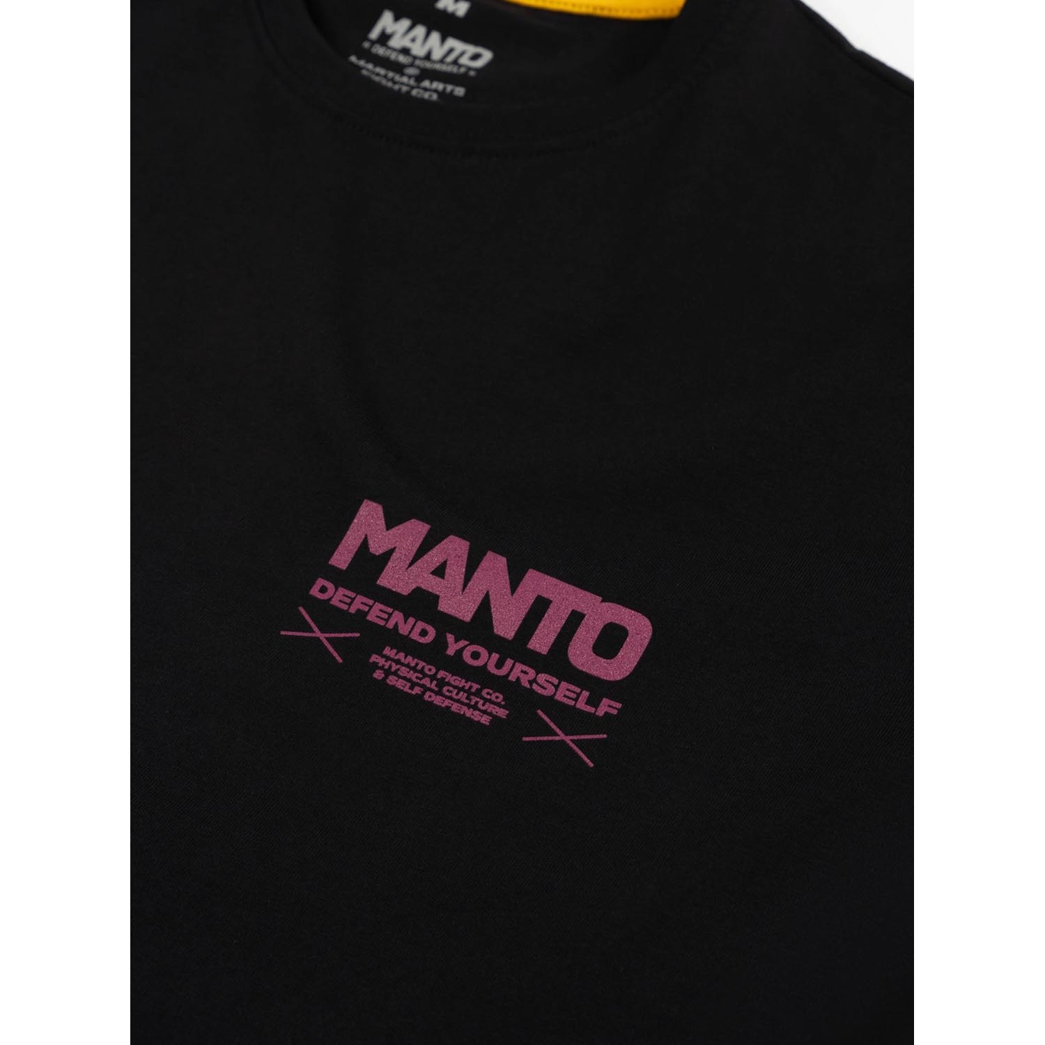 MANTO T-Shirt, Kicker, black-pink, XXL