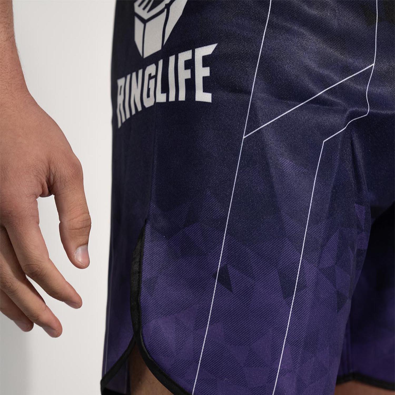 RINGLIFE MMA Shorts - Transition black-purple XXL