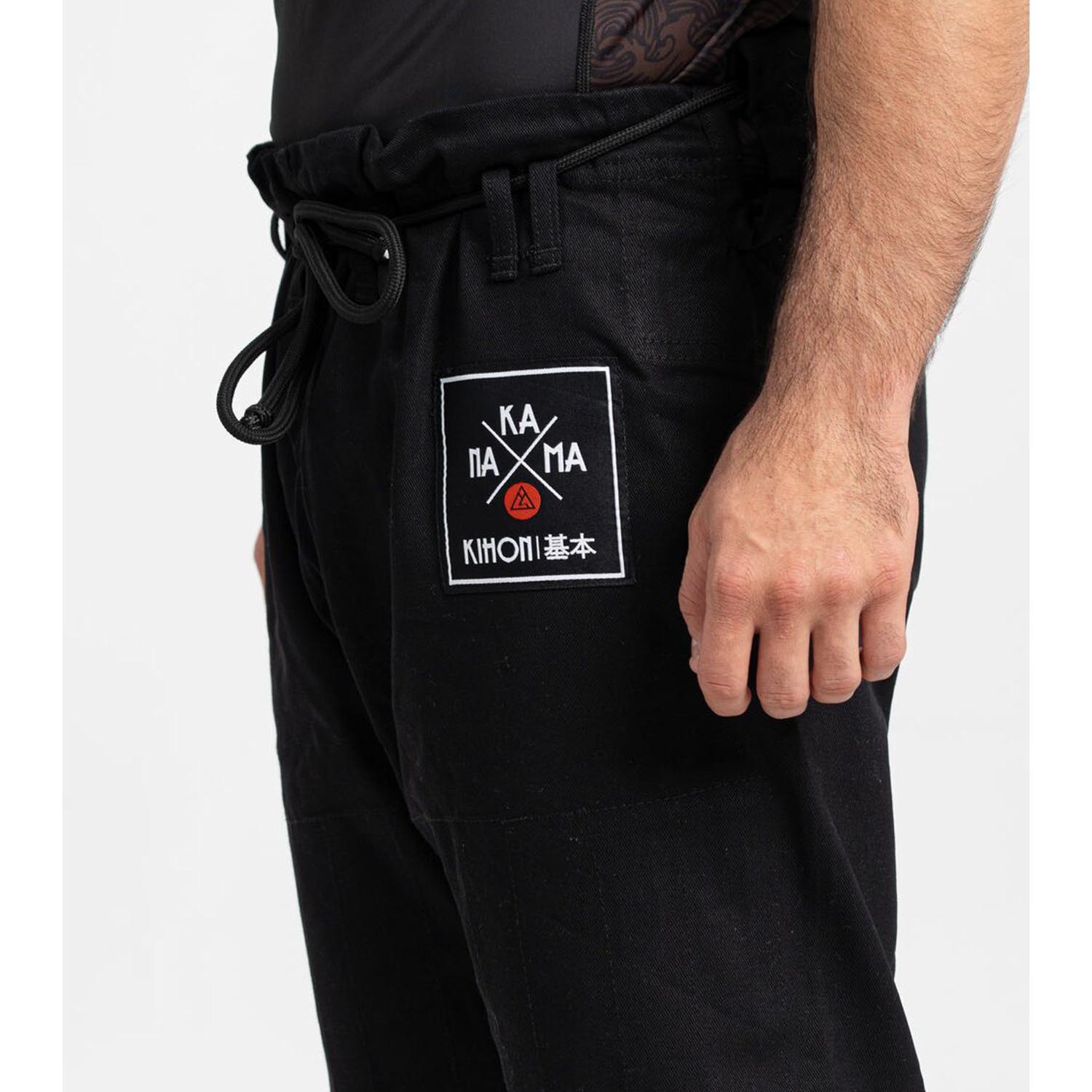 Nakama BJJ GI, Kihon, schwarz, A2