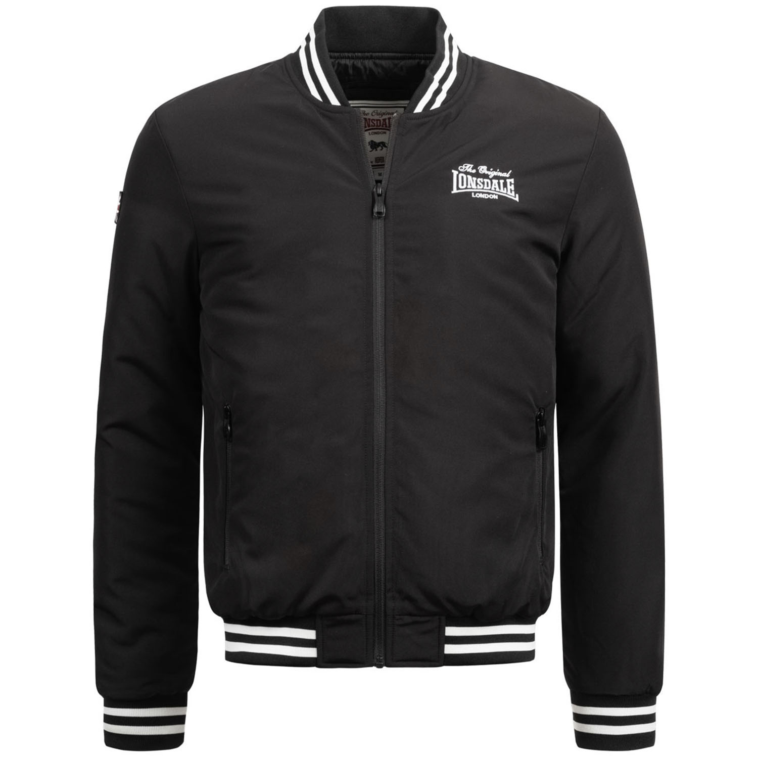 Lonsdale Jacket, Trusthorpe, black, M