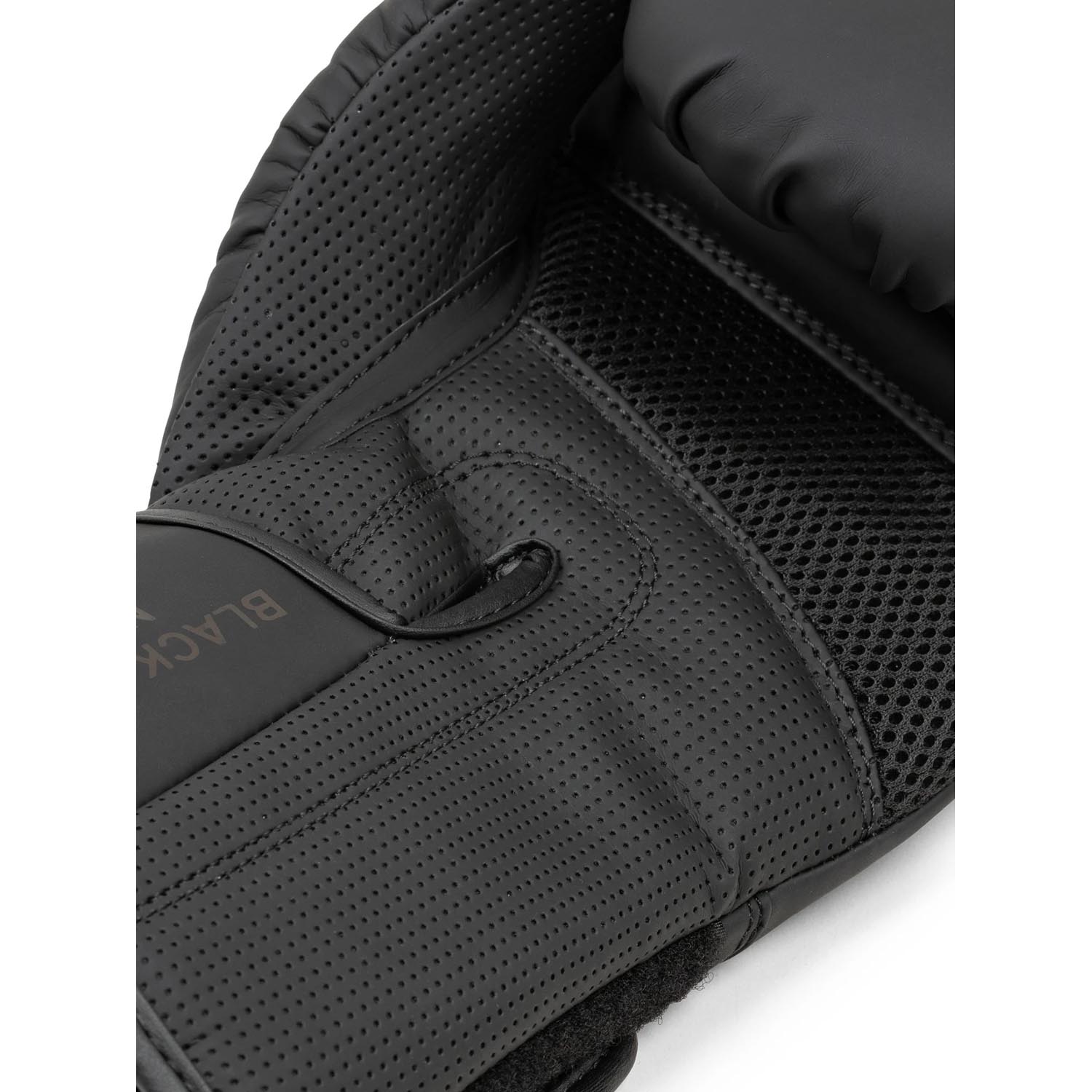 BENLEE Boxing Gloves, Black Label Nero, black, 16 Oz