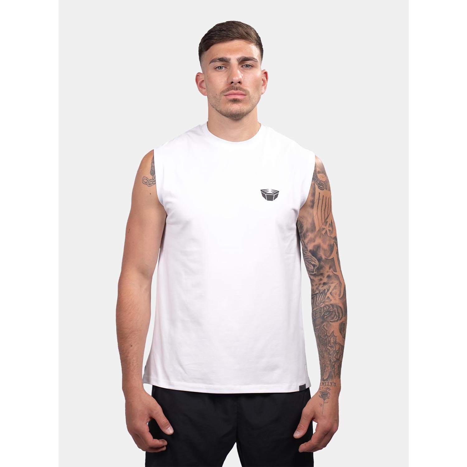 RINGLIFE Tank Top, Sparring Division, white, XXL
