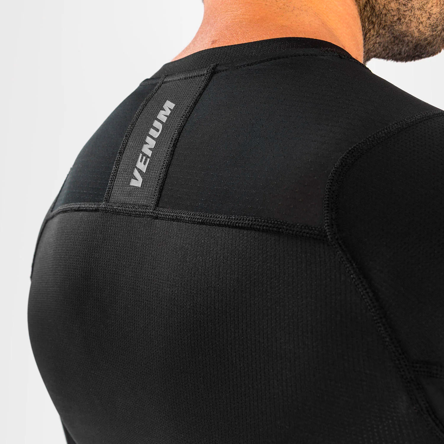 VENUM Rashguard, L/S, G-Fit Air, black, S