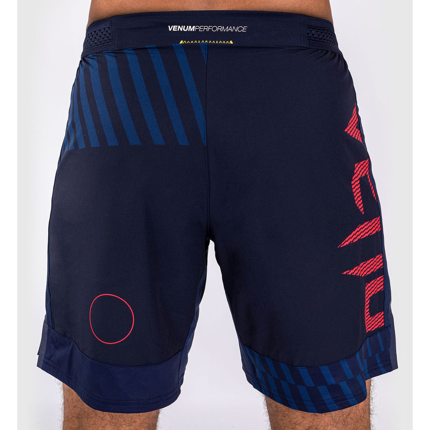 VENUM MMA Fight Shorts, Sport 05, blau-gelb, XXL