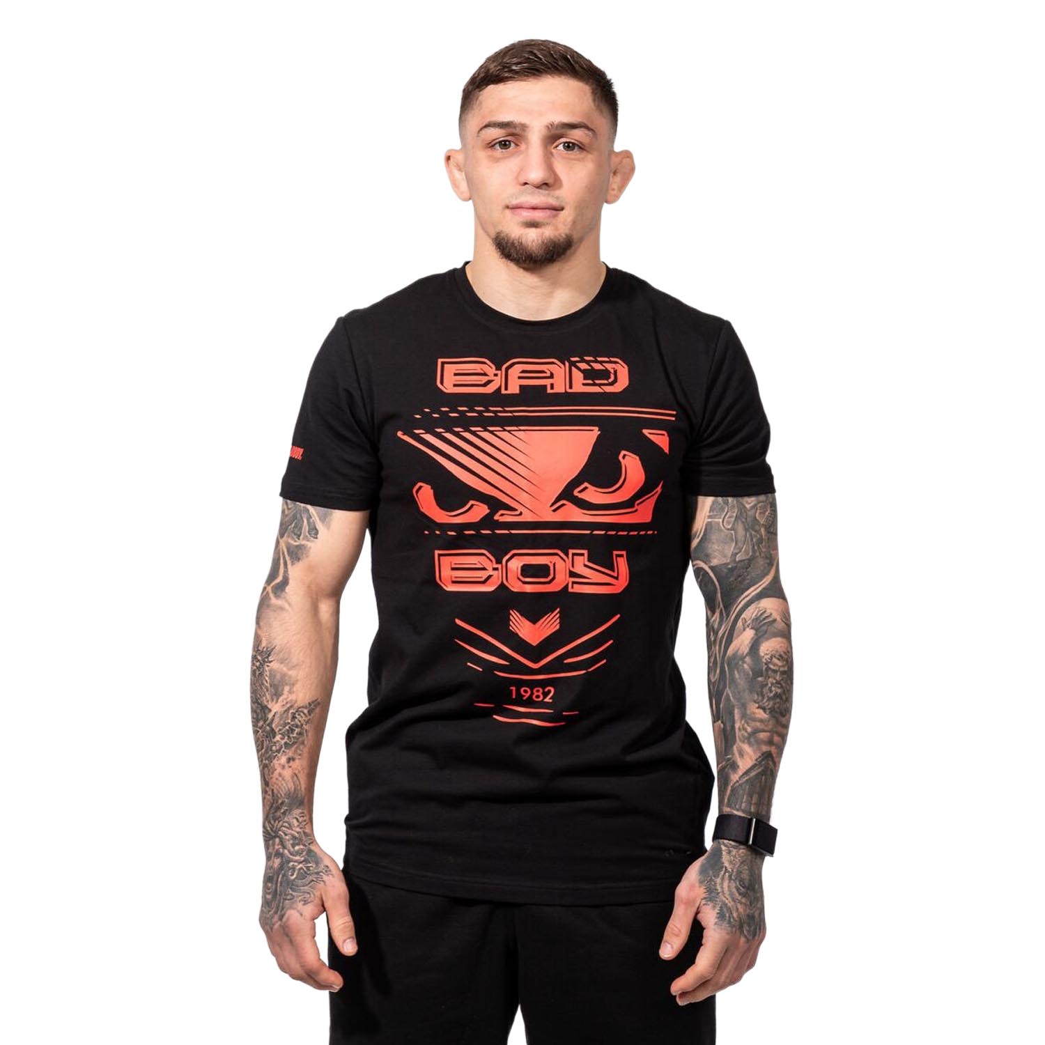 Bad Boy T-Shirt, Fight, black-red