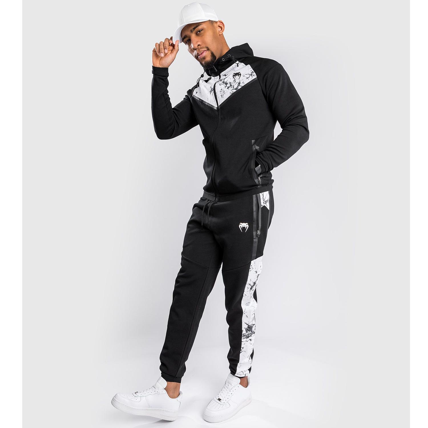 VENUM Zip Hoody, Laser Evo 2.0, schwarz-marble, S