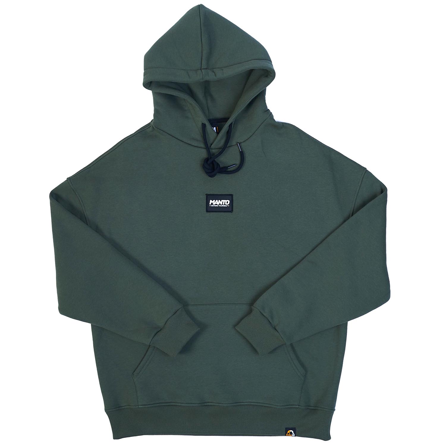 MANTO Hoody, Label, Oversize, khaki, XXL