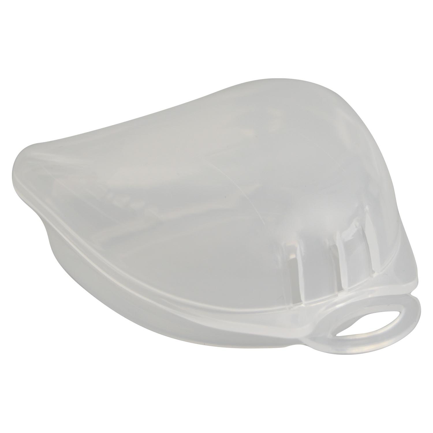 PX Mouth Guard Box, With Hook, transparent