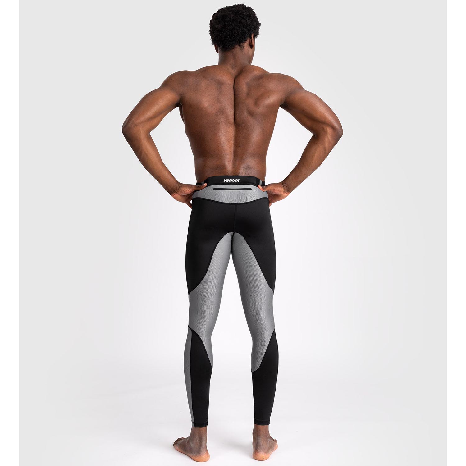 VENUM Compression Pants, Tempest, black-grey, XXL