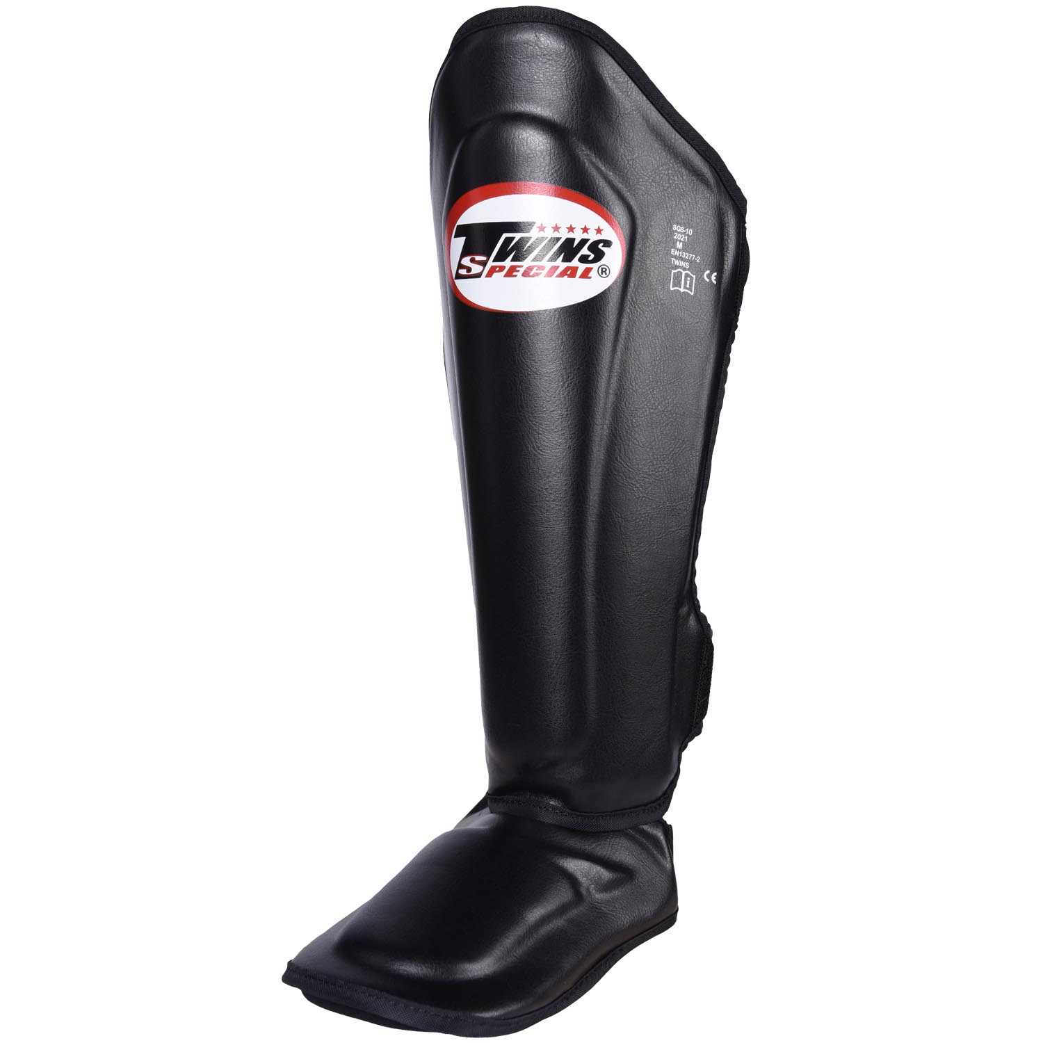 TWINS Special Shin Guards, SGMC-10, Skintex, black, S