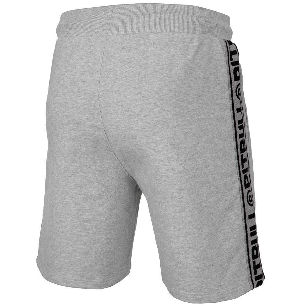 Pit Bull West Coast Trainingshorts, Small Logo F. Terry, grau, XXL