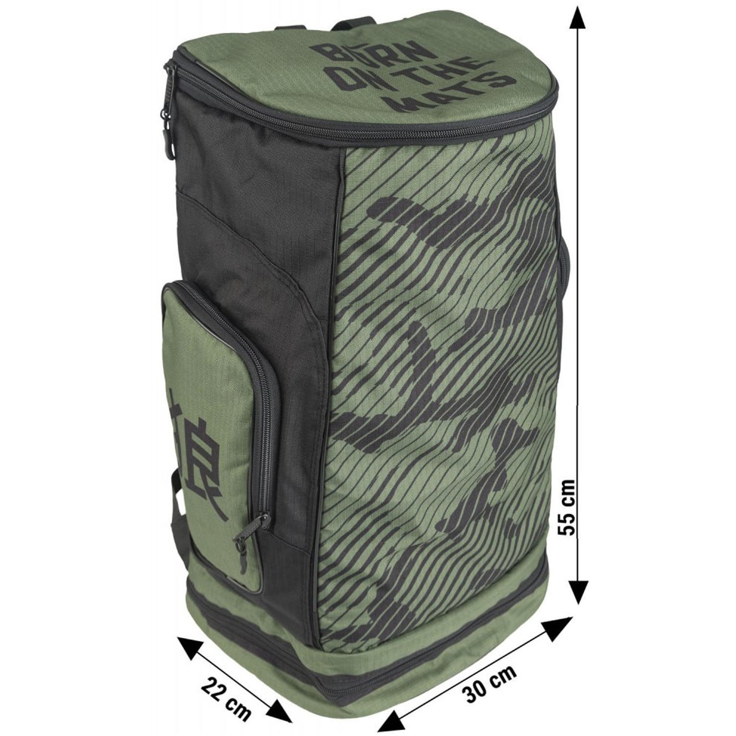 OKAMI Rucksack, camo-olive