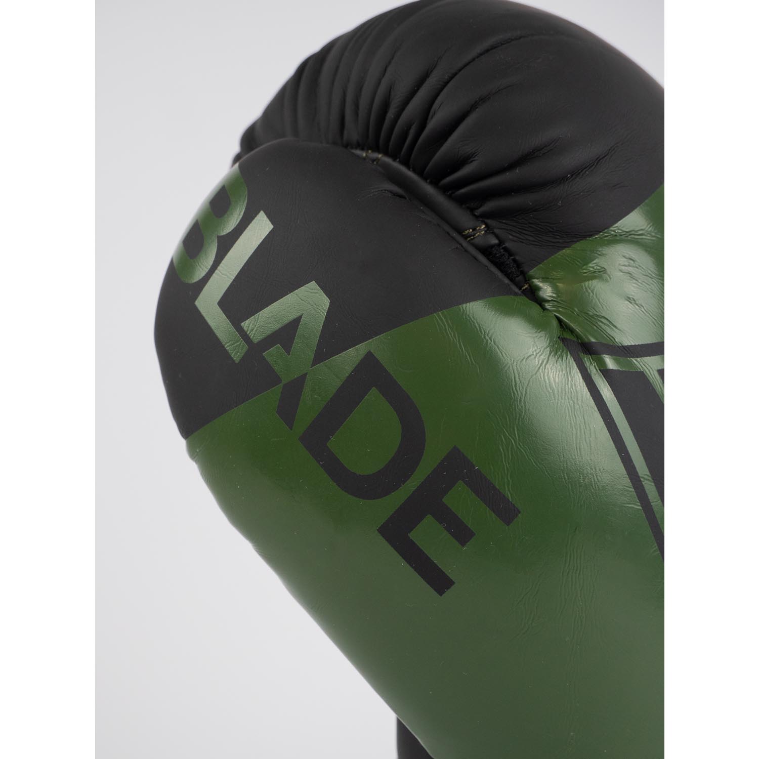 Metal Boxe Boxing Gloves, Blade, black-khaki, 16 Oz