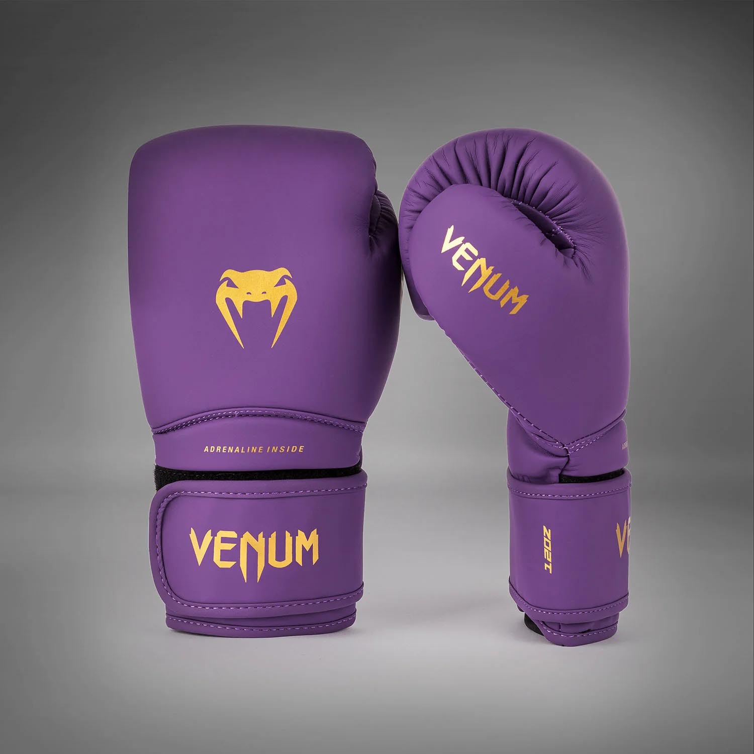 VENUM Boxing Gloves, Contender 1.5, purple-gold, 16 Oz
