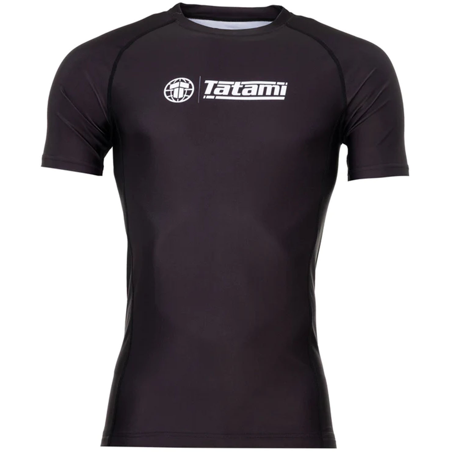 Tatami Rashguard, S/S, Impact, black-white, S